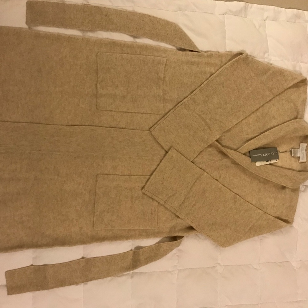 Arlotta cashmere blend robe M/L - Picture 7 of 7